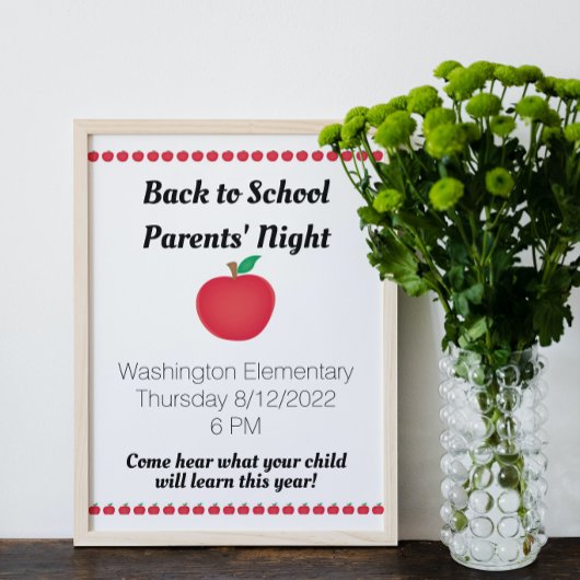 Apple Schoolポスター ポスター