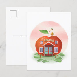 Apple Schoolhouseはがき ポストカード