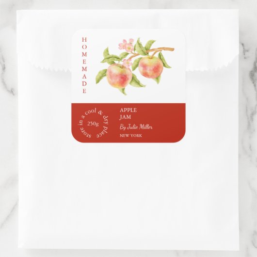 Apple Small Businessラベル スクエアシール (バッグ)