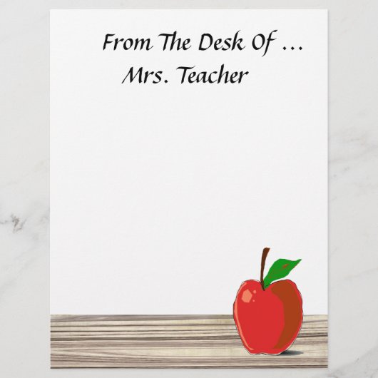 Apple Stationeryのデスクから (正面)