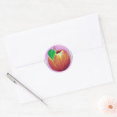 Apple Stickers 1 ラウンドシール (封筒)