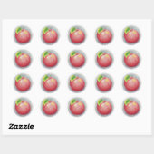 Apple Stickers 2 ラウンドシール (シート)