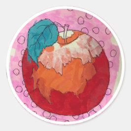 Apple Stickers 7 ラウンドシール