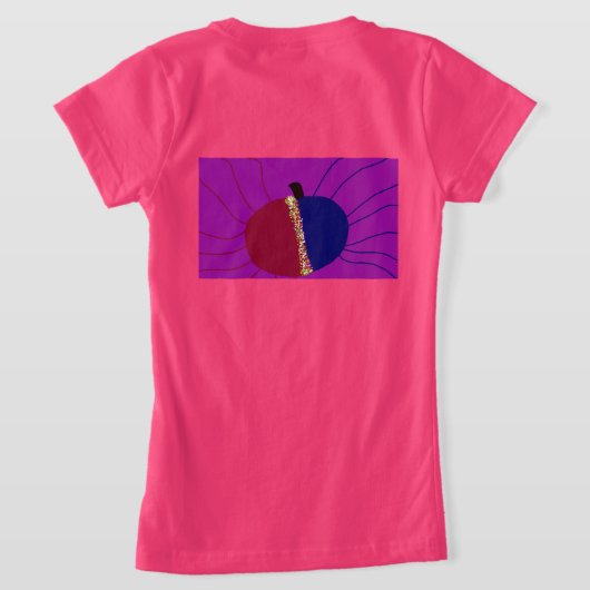 Apple Synapse Tシャツ (レイダウン裏面)