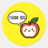 Apple Talk ラウンドシール (正面)