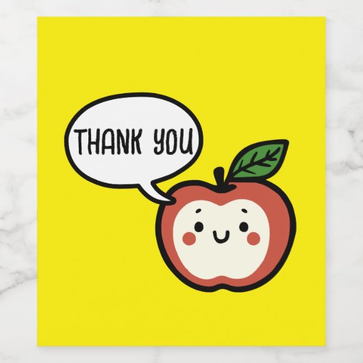 Apple Talk ワインラベル (シングルラベル)