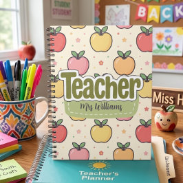 Apple Teacher 新学期ノートパターン ノートブック