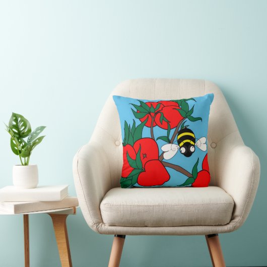 Apple Throw Pillow クッション (椅子)