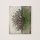 Apple Treeの開花 ジグソーパズル (縦)