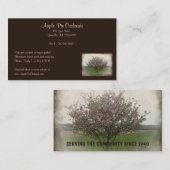 Apple Treeの開花 名刺 (正面/裏面)