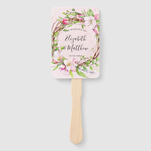 Apple Tree結婚の感謝 ハンドファン (正面)