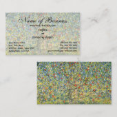 Apple Tree (1912) by Gustavクリムト 名刺 (正面/裏面)