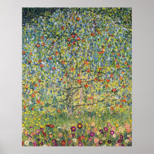 Apple Tree by Gustav Klimt ポスター