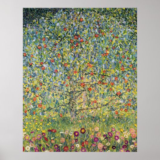 Apple Tree by Gustav Klimt ポスター (正面)