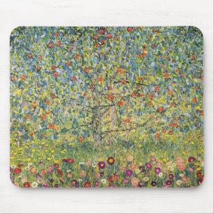 Apple Tree by Gustav Klimt, Vintage Art Nouveau マウスパッド