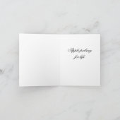 Apple Tree Day B - 1月6日 – 水彩画 シーズンカード (内部)