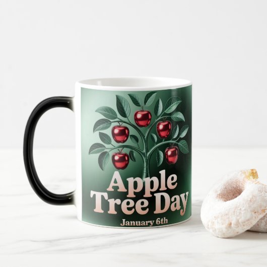 Apple Tree Day Morphing Mug モーフィングマグカップ (ドーナツ)