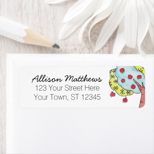 Apple Tree Designerのテスト ラベル (インサイチュ)