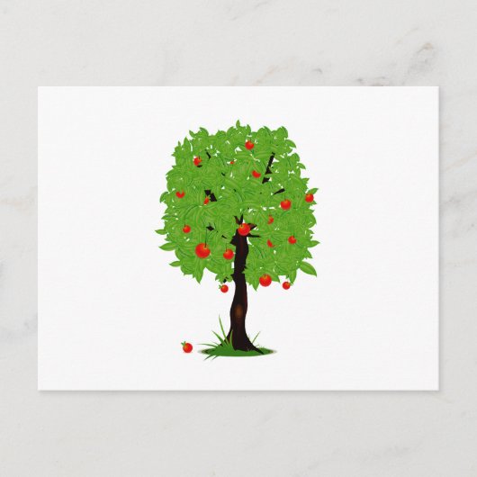 apple tree ecologyデザイン.png ポストカード (正面)