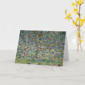 Apple Tree (Gustavクリムト) カード (黄色い花)
