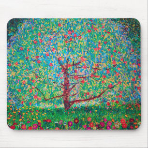 Apple Tree, Gustav Klimt マウスパッド