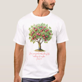 Apple Tree James 3:13  Tシャツ