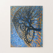 Apple Tree (Pointillist) - Pietモンドリアン- ジグソーパズル (縦)