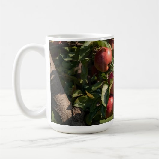 Apple Tree Themed Coffee Mug コーヒーマグカップ (左)