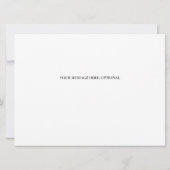 Apple Treesの開花絵画の保存日 セーブザデート (裏面)