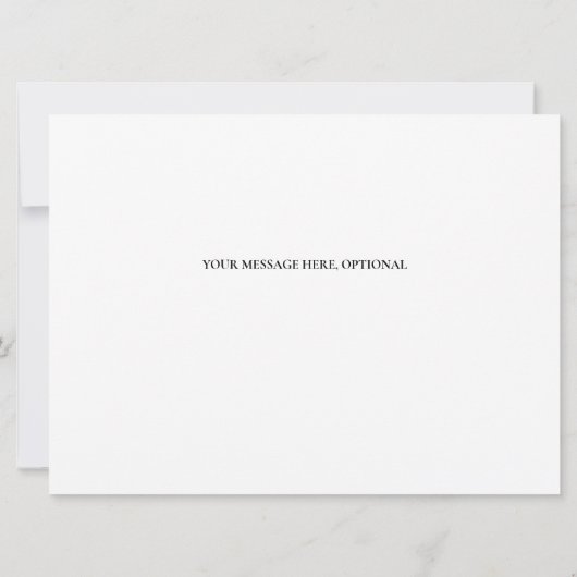 Apple Treesの開花絵画の保存日 セーブザデート (裏面)