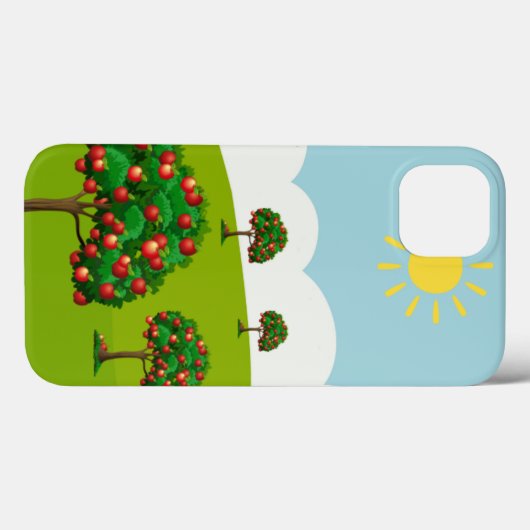 Apple Treesの電話ケース Case-Mate iPhoneケース (裏面 (横))