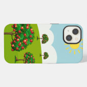 Apple Treesの電話ケース iPhoneケース (裏面横)