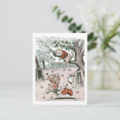 Apple Trees & Cats、Louis Wain ポストカード (スタンド正面)