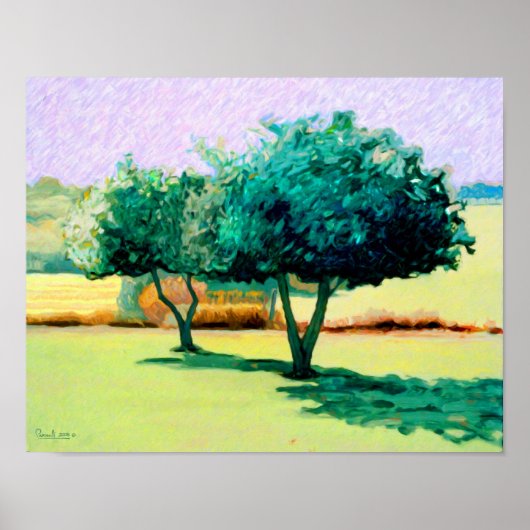 「Apple Trees For Minnie」 2008プリント ポスター (正面)