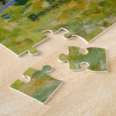 Apple Trees in開花(by Claude Monet) ジグソーパズル (側面)