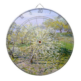 Apple Trees in開花(by Claude Monet) ダーツボード