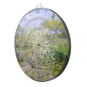 Apple Trees in開花(by Claude Monet) ダーツボード (正面右)