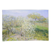 Apple Trees in開花(by Claude Monet) 枕カバー (正面右)