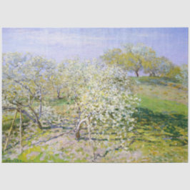Apple Trees in開花(by Claude Monet) 薄葉紙