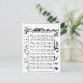 Apple Trees Songの利点 ポストカード (スタンド正面)