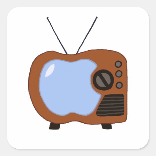 Apple TV スクエアシール (正面)