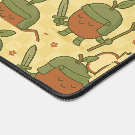 Apple Warriors Brave Fruit  デスクマット (コーナー)