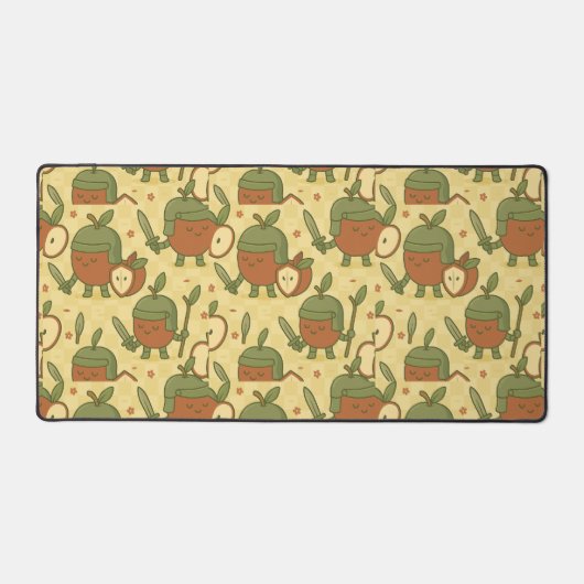 Apple Warriors Brave Fruit  デスクマット (正面)