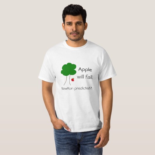 Apple will fall... tシャツ (正面フル)