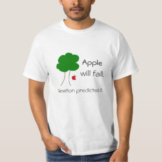 Apple will fall... tシャツ