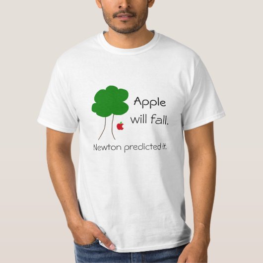 Apple will fall... tシャツ (正面)