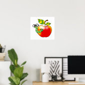 Apple & Worm、新学期 ポスター (ホームオフィス)