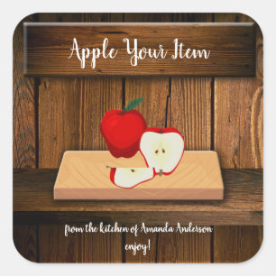 Apple Your Item Sq製品ラベル スクエアシール
