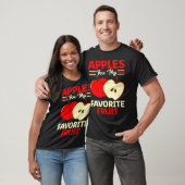 Apples Are My Favorite Fruit Cute Fruit Eater Bask Tシャツ (ユニセックス)