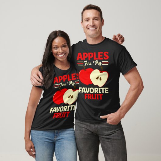 Apples Are My Favorite Fruit Cute Fruit Eater Bask Tシャツ (ユニセックス)